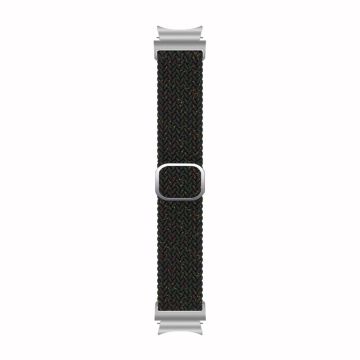 KALEBOL KLB-BZNL-001 Samsung Galaxy Watch4 / Watch 5 / Watch 5 Pro / Watch6 Strap Nylon Watch Band - Starlight Svart