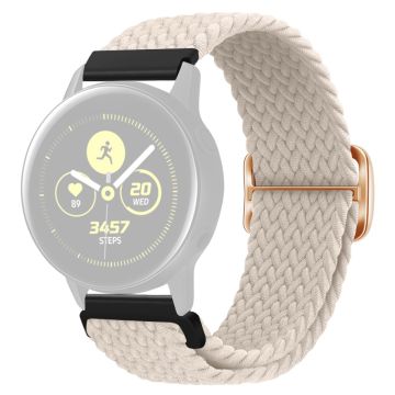 KALEBOL KLB-BZNL-001 Samsung Galaxy Watch3 45 mm / Watch 46 mm klokkerem 22 mm nylonrem - Stjernelys