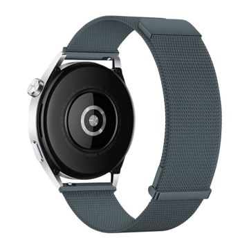 Samsung Galaxy Watch6 Classic / Watch6-klokkerem 20 mm Milanese Mesh magnetisk armbånd - Grå