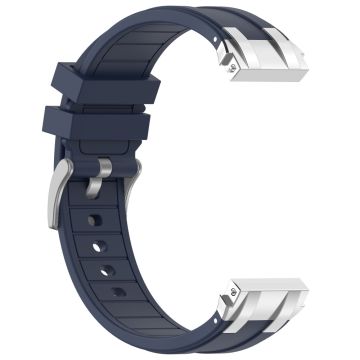 Huawei / Samsung 22mm Universal Smartwatch Strap Silikon Erstatningsbånd - Marineblå