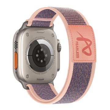 Apple Watch Series 41 mm - 40 mm - 38 mm håndleddsrem i nylon - Rosa