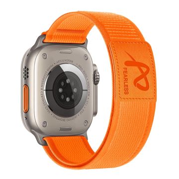 Apple Watch Series 41 mm - 40 mm - 38 mm håndleddsrem i nylon - Oransje