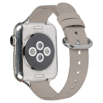 Flettet nylonrem Apple Watch Series 9 8 7 41mm / 6 5 4 SE (2022) SE (2023) SE 40mm / 3 2 1 38mm Watchstrap - Kamel