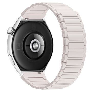 Silikonklokkearmbånd Huawei Watch 4 / 4 Pro / GT 4 46 mm magnetisk håndleddsrem - Stjernelys