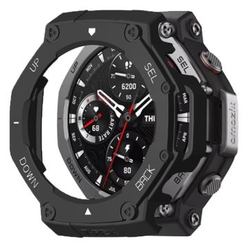 Huami Amazfit T-Rex 3 Watch Case Drop-Proof Hard PC Protective Cover - Black / White