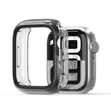 Apple Watch Series 8 41mm / Apple Watch Series 9 41mm / Apple Watch Series 7 41mm DUX DUCIS Camo Series Watch Case PC+TPU Watch Deksel Protector - Svart