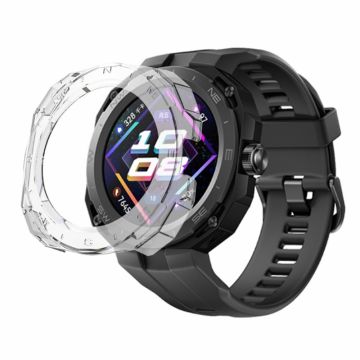 Huawei Watch GT Cyber Hard Watch Frame Hollow Beskyttende dekseletui - Gjennomsiktig