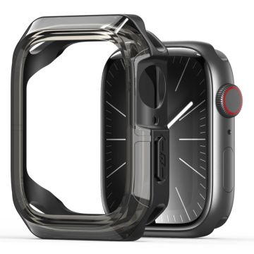 DUX DUCIS Tamo Series Apple Watch SE (2023) / SE (2022) / SE / 6 / 5 / 4 40mm Watch Case Beskyttende deksel - Gjennomsiktig Svart