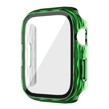 Apple Watch Series 4 / 5 / 6 / SE / SE (2022) 40mm Watch Case Anti-Drop Bump-resistent deksel + herdet film - Gjennomsiktig Grønn