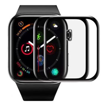 Apple Watch Series 4 / 5 / 6 / SE / SE (2022) / SE (2023) 40 mm myk skjermfilm med installasjonsverktøy 2-pakning HD-skjermbeskytter