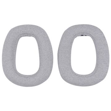 Logitech Zone Vibe 100 Cotton Linen Headphone Earpads Replacement Earmuffs - Grey