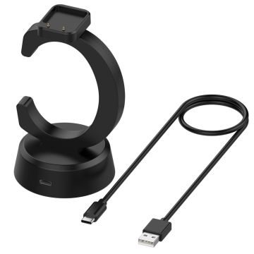 Huawei Watch Fit 3 / Honor Band 9 Charger Dock C Shape Smart Watch Holder Desk Stand Charging Station with Cable