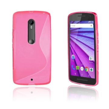 Lagerlöf Motorola Moto X Play Deksel - Varm Rosa