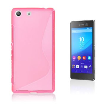 Lagerlöf TPU deksel for Sony Xperia M5 E5603 / M5 Dual E5633 - Rosa