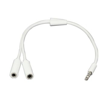 3.5mm 1 Male to Femaler Audio Split kabel