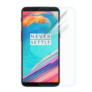 OnePlus 5T Skjerm beskyttelse laget av hybrid - Transparant