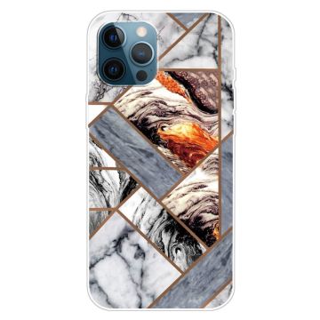 Marble iPhone 15 Etui - Fragment Of Klinkekule Tiles