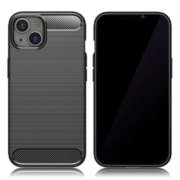 Carbon Flex iPhone 13 deksel - Svart