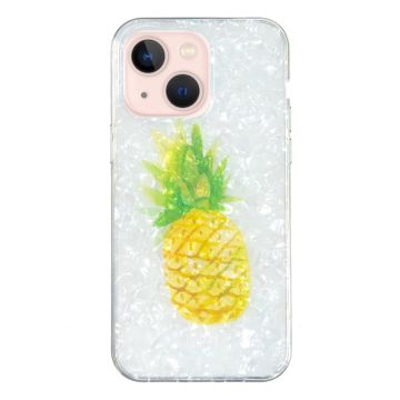 Marble iPhone 13 Etui - Ananas