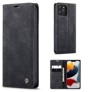 CaseMe iPhone 13 Pro Vintage Etui - Svart