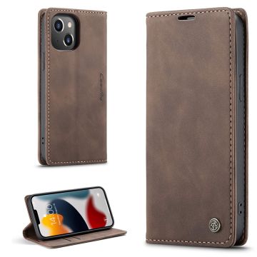 CaseMe iPhone 13 Pro Vintage Etui - Kaffe