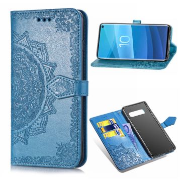 Mandala Samsung Galaxy S10 Flip case - Blå