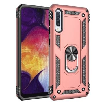 Bofink Combat Samsung Galaxy A50 deksel - Rose gull