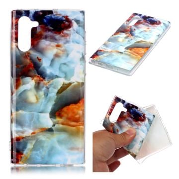 Marble Samsung Galaxy Note 10 deksel - Fargerik Cloud Marble