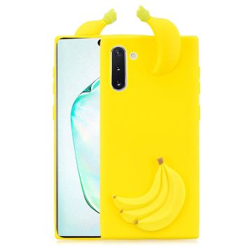 Cute 3D Samsung Galax Note 10 deksel - Banan