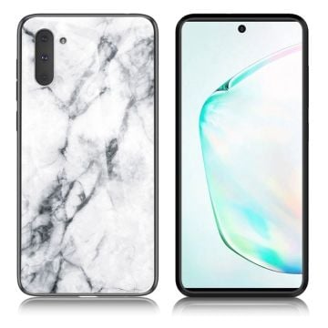 Fantasy Marble Samsung Galaxy Note 10 cover - Hvit