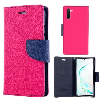 MERCURY Fancy dagbok - Samsung Galaxy Note 10 - Varm Rosa