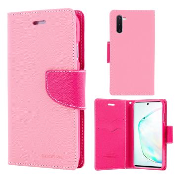 MERCURY Fancy dagbok - Samsung Galaxy Note 10 - Rosa