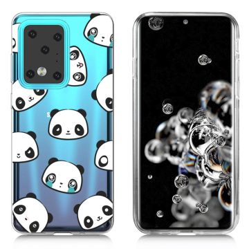 Deco Samsung Galaxy S20 Ultra deksel - Pandas