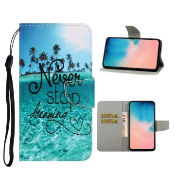 Wonderland Samsung Galaxy S20 Ultra flip etui - Never Stop Dreaming