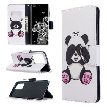 Wonderland Samsung Galaxy S20 Ultra flip etui - Baby Panda