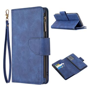 Premium Wallet Samsung Galaxy S20 Ultra etui i Blå