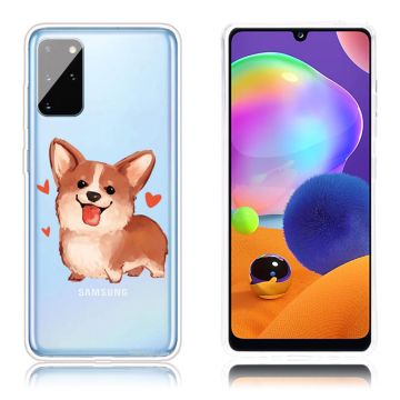 Deco Samsung Galaxy A31 Etui - Hund