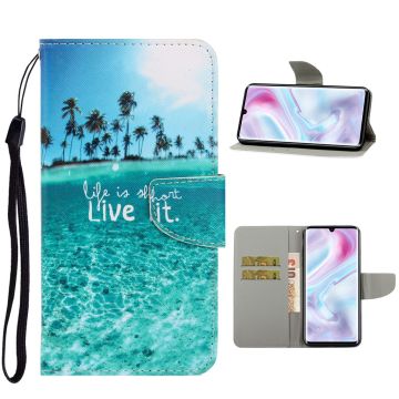 Wonderland Samsung Galaxy A31 flip etui - Sea