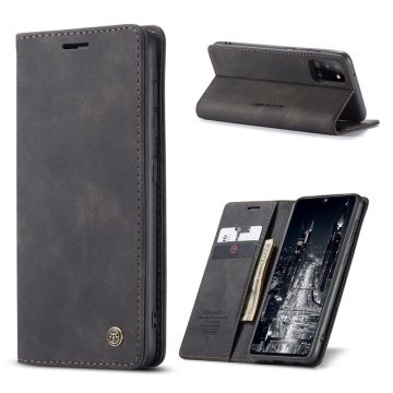 CaseMe Samsung Galaxy A31 Vintage Etui - Svart