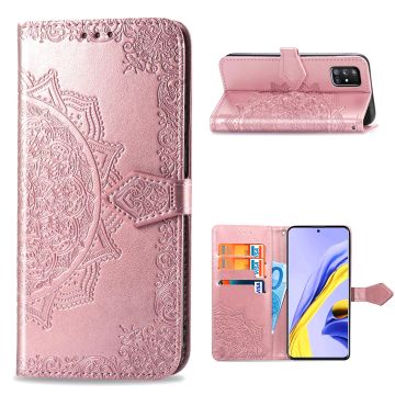 Mandala Samsung Galaxy A51 5G Flippetui - Rose Gull