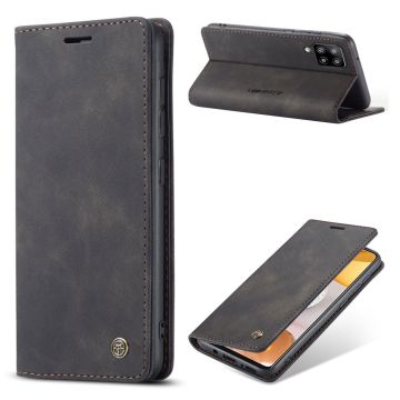 CaseMe Samsung Galaxy S21 Vintage Etui - Svart