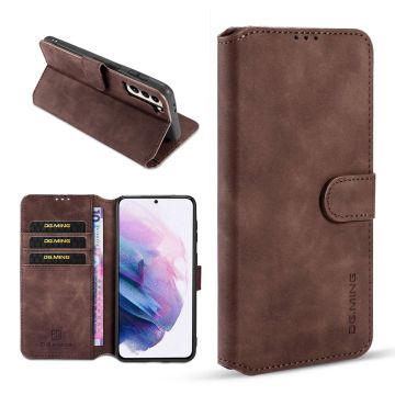 DG.Ming Samsung Galaxy S21 Retro Etui - Kaffe