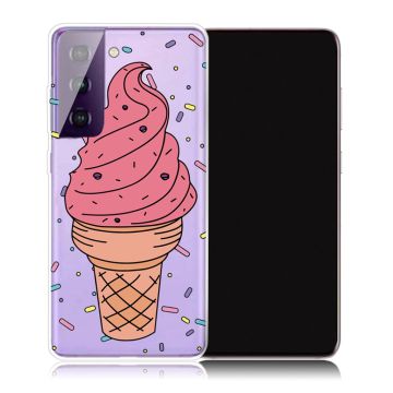 Deco Samsung Galaxy S21 Plus Etui - Ice Cream