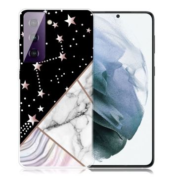 Marble Samsung Galaxy S21 Plus Etui - Constellation Klinkekule Tile