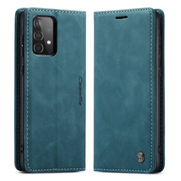 CaseMe Samsung Galaxy A52 5G Vintage Etui - Blå