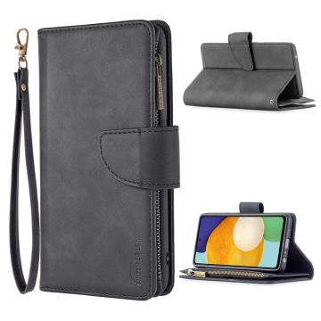 Premium Wallet Samsung Galaxy A52 5G etui i Svart