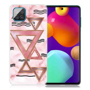 Marble Samsung Galaxy M62 / F62 Etui - Rose Colored Trekanter