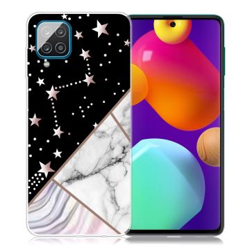 Marble Samsung Galaxy M62 / F62 Etui - Constellation Klinkekule Tile