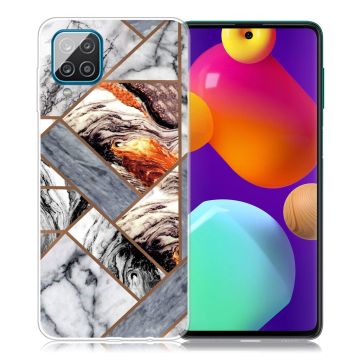 Marble Samsung Galaxy M62 / F62 Etui - Fragment Of Klinkekule Tiles