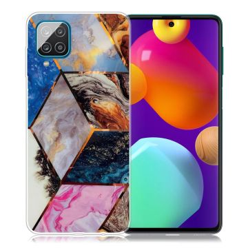 Marble Samsung Galaxy M62 / F62 Etui - Vibrant Klinkekule Diamant